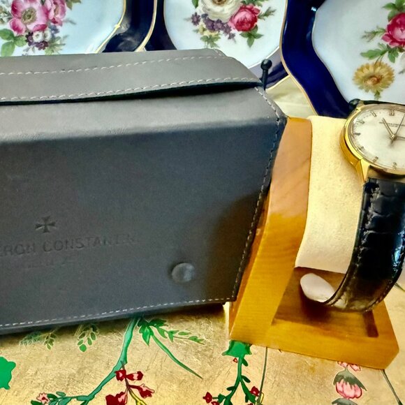 Vacheron & Constantin 1950's Vintage Mens RARE Ref. 4990 Dress Watch18K G-VCCase - Picture 11 of 16